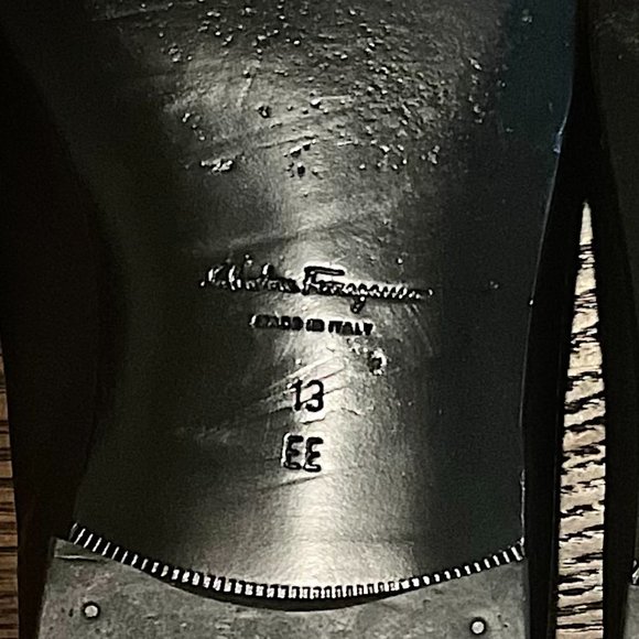 Salvatore Ferragamo Black Dress Shoes - Size 13 main image 4
